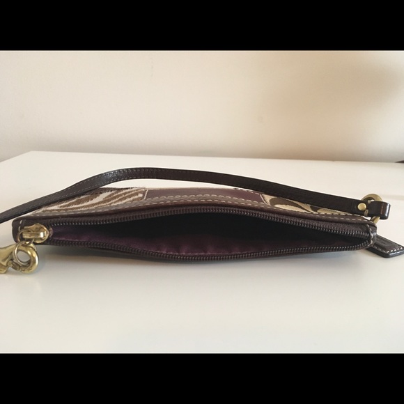 Multicolored Coach Wristlet - Picture 5 of 5